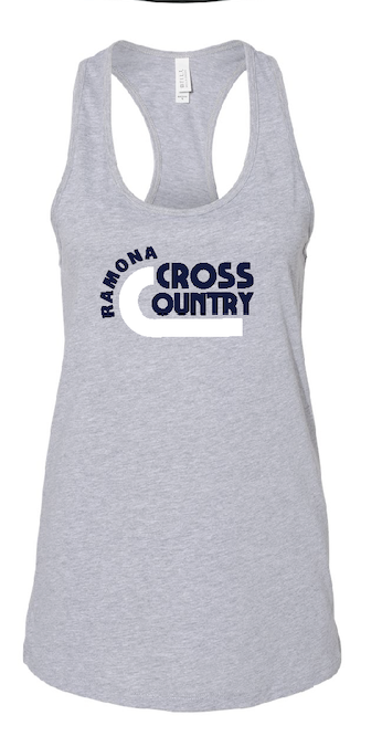 Ladies Sport Grey Tank-2