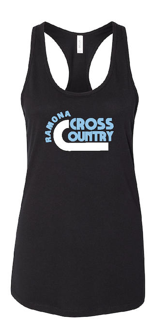 Ladies Black Tank-2
