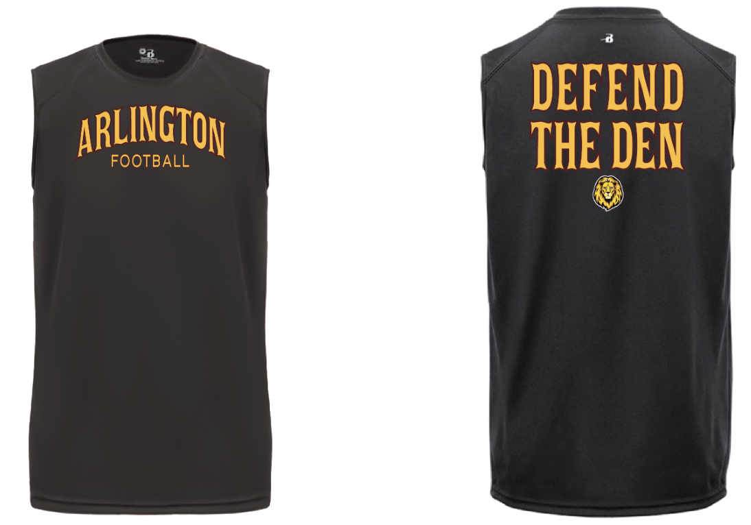SLEEVELESS BLACK DRI-FIT